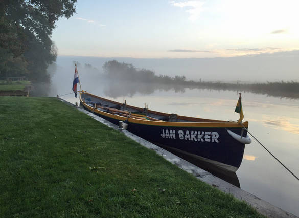 Jan bakker in drentse mist