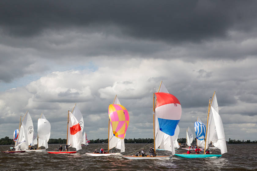 Regenboogspinaker